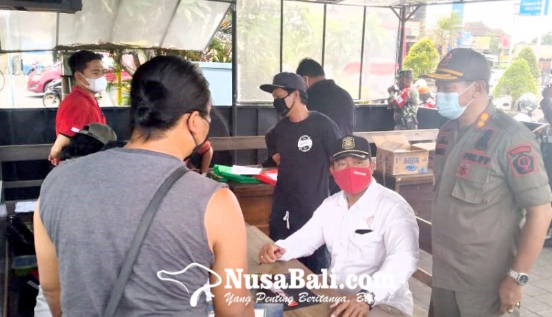 www.nusabali.com-sidak-lagi-tim-yustisi-tindak-31-pelanggar-prokes