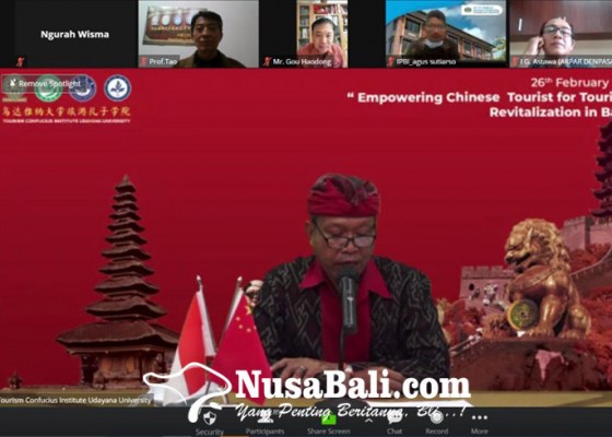 Nusabali.com - gelar-webinar-tci-unud-ingin-kembangkan-wisata-china-di-bali