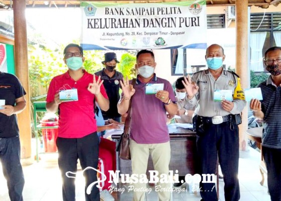 Nusabali.com - kelurahan-dangin-puri-luncurkan-bank-sampah-pelita