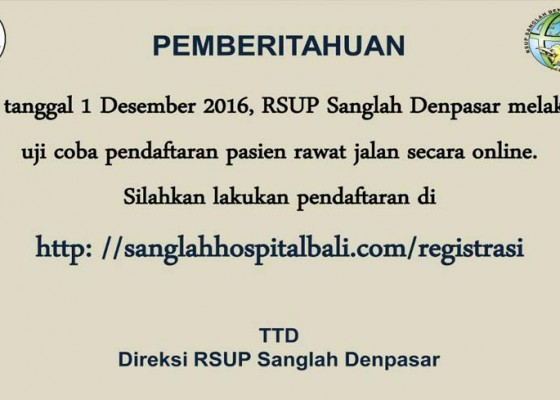 Nusabali.com - registrasi-online-pasien-rawat-jalan-rsup-sanglah