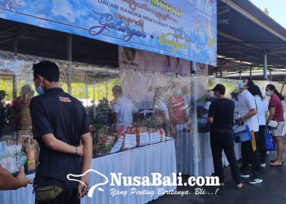 Nusabali.com - jelang-galungan-pemkab-jembrana-gelar-pasar-murah