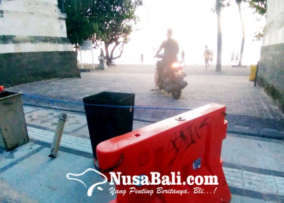 Nusabali.com - akses-masuk-pantai-kuta-akan-dikurangi