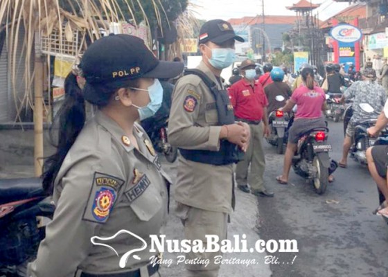 Nusabali.com - tim-yustisi-denpasar-tetap-gelar-sidak-prokes