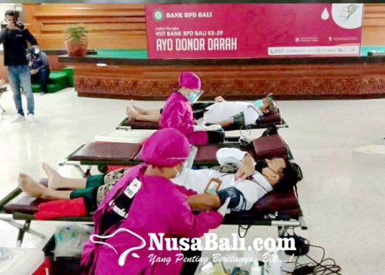 Nusabali.com - bank-bpd-bali-lakukan-donor-darah