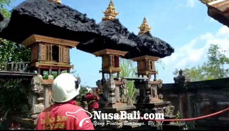 www.nusabali.com-empat-palinggih-pura-dalem-kubung-terbakar