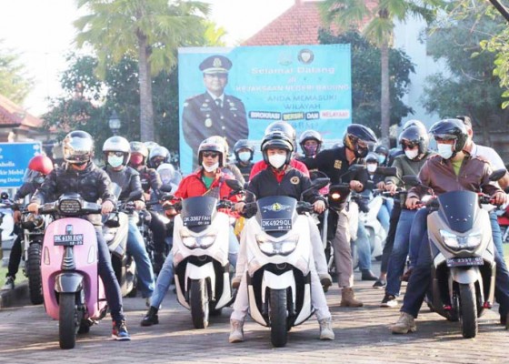 Nusabali.com - polres-badung-beri-contoh-tertib-lalu-lintas-lewat-touring