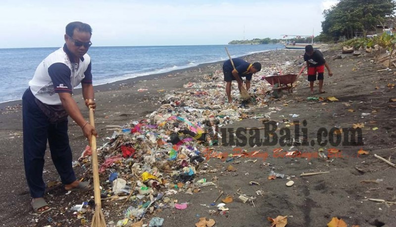 www.nusabali.com-pantai-penimbangan-dikepung-sampah-kiriman