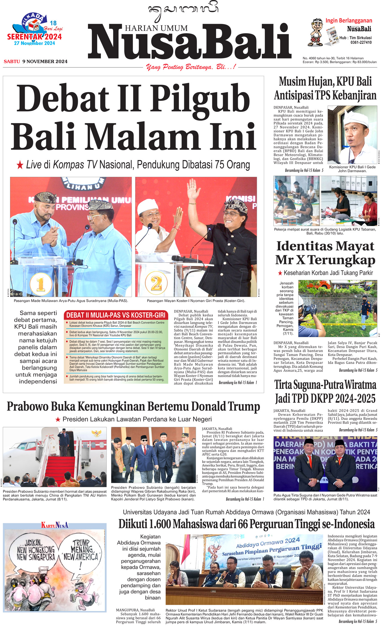 NusaBali.com Cover Hari Ini