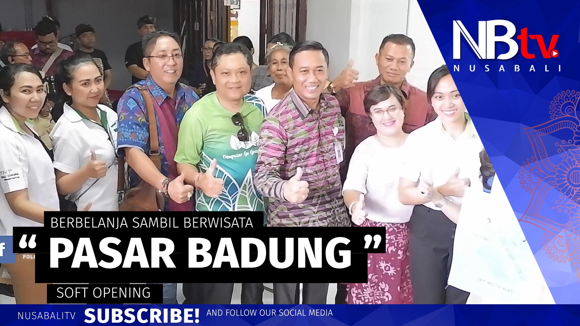 Inovasi Smart Heritage Market Denpasar Berbelanja Sambil Berwisata di Pasar Badung